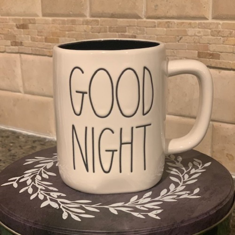 Rae Dunn New "GOOD NIGHT" mug